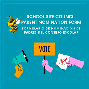 School Site Council Parent Nomination Form